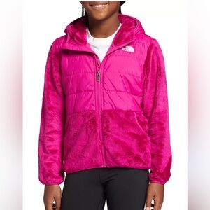 The North Face Girls' Sherpa Nylon Mashup Jacket - Pink  - Regular Fit